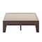 Flash Furniture Walnut Full Size Solid Wood Platform Bed YKC-1090-F-WAL-GG - alternate 9